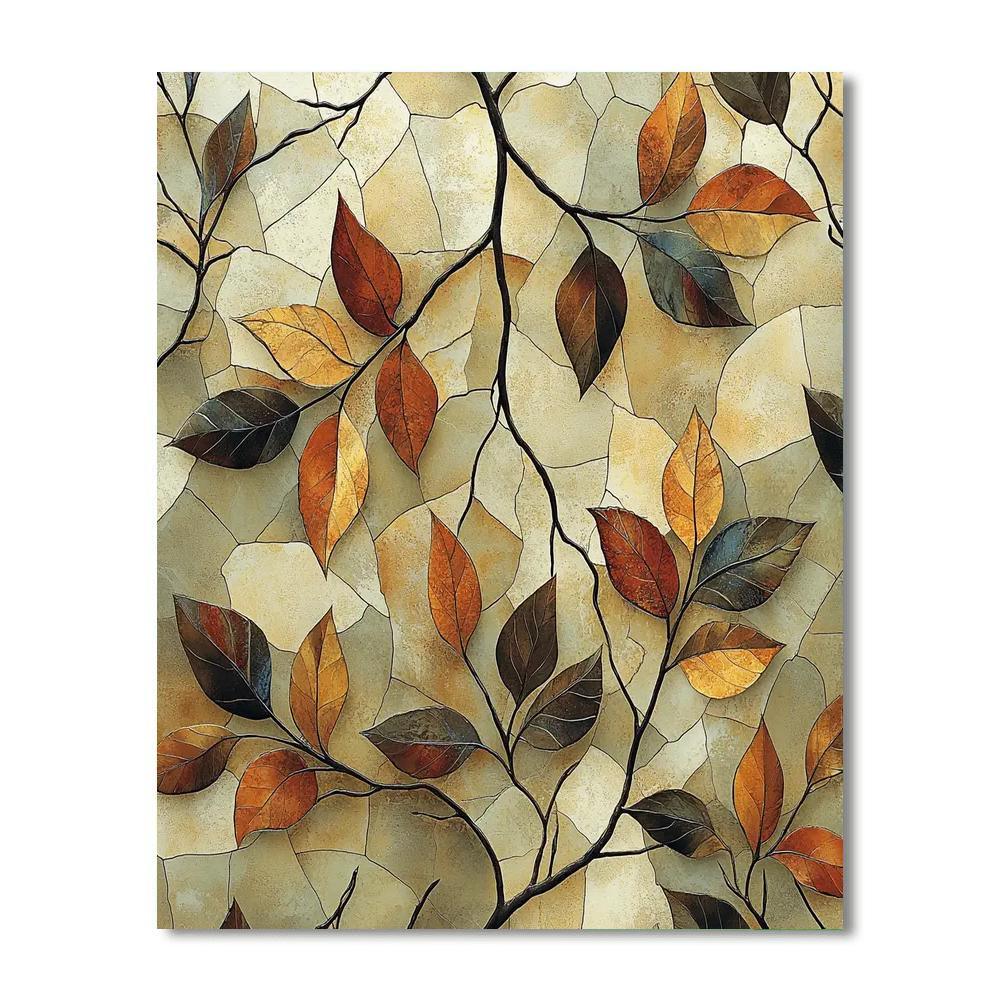 Leonardo Da Vinci Inspired Harmony In Patterns  Paint By Numbers Kits