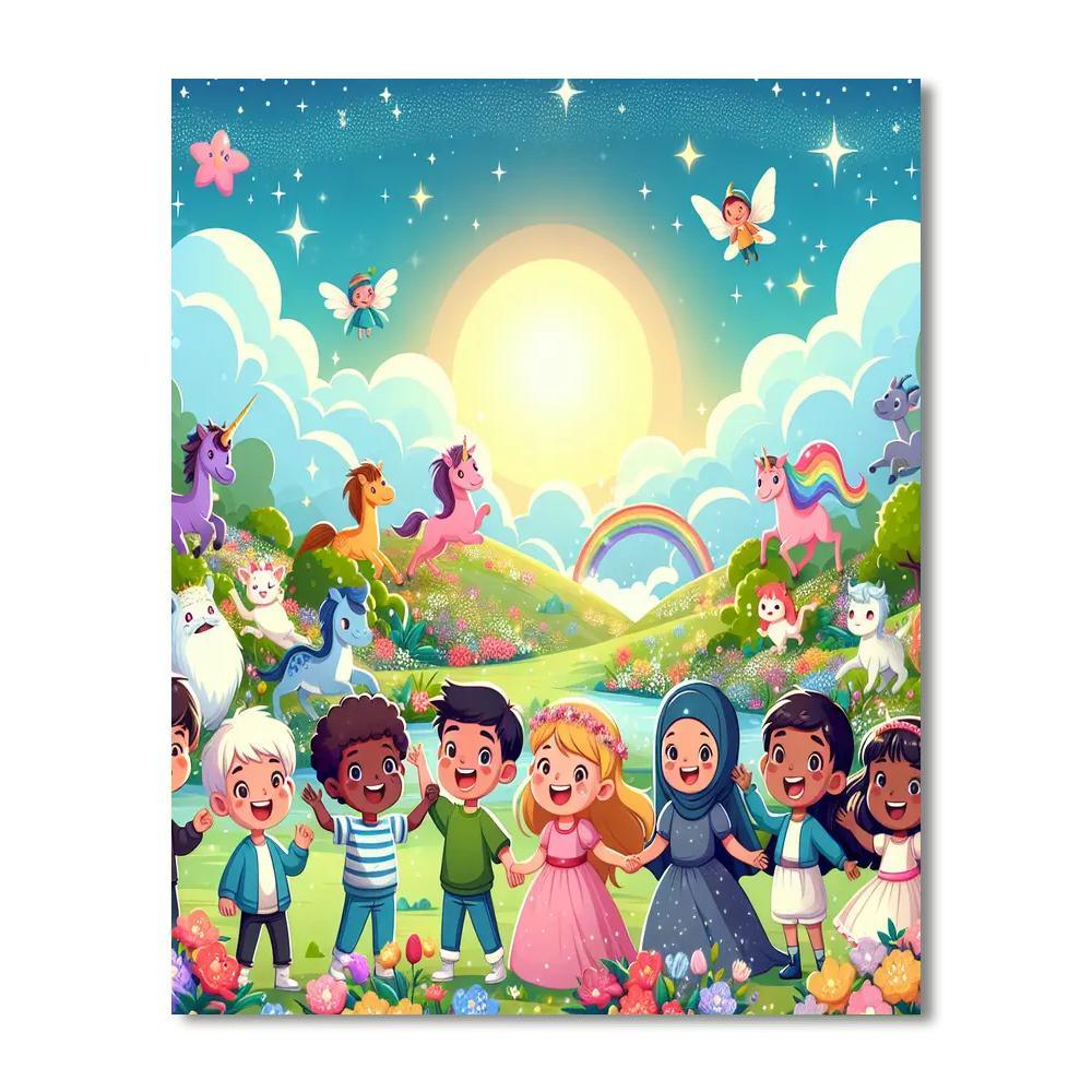 Fantasy Fairytale Quest Paint By Numbers