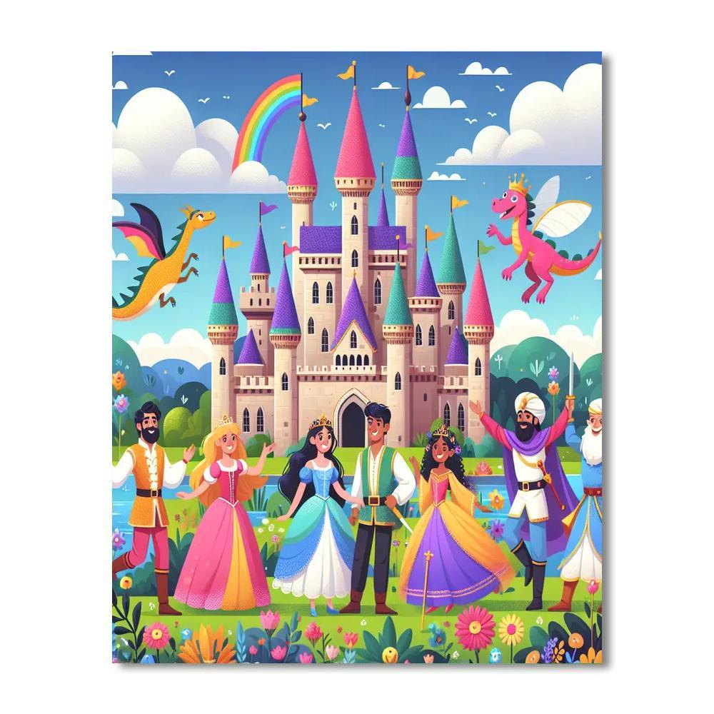 Creative Castle Play Paint By Numbers