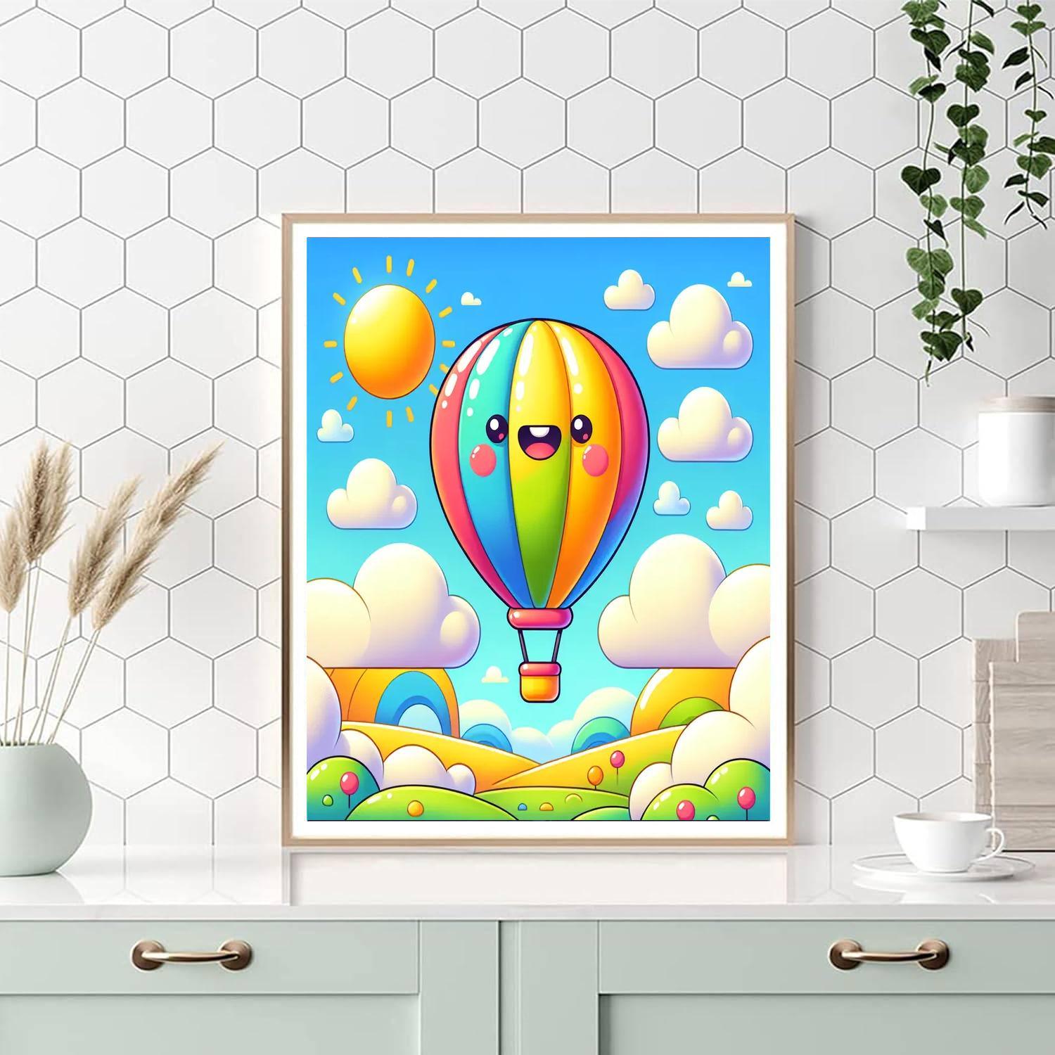 Adventure In A Balloon Paint By Numbers Kits
