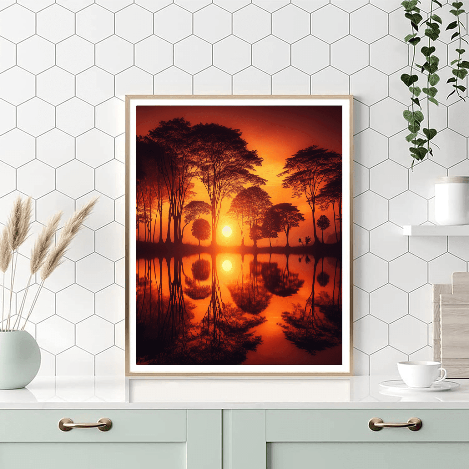 Evening Serenade Number Painting