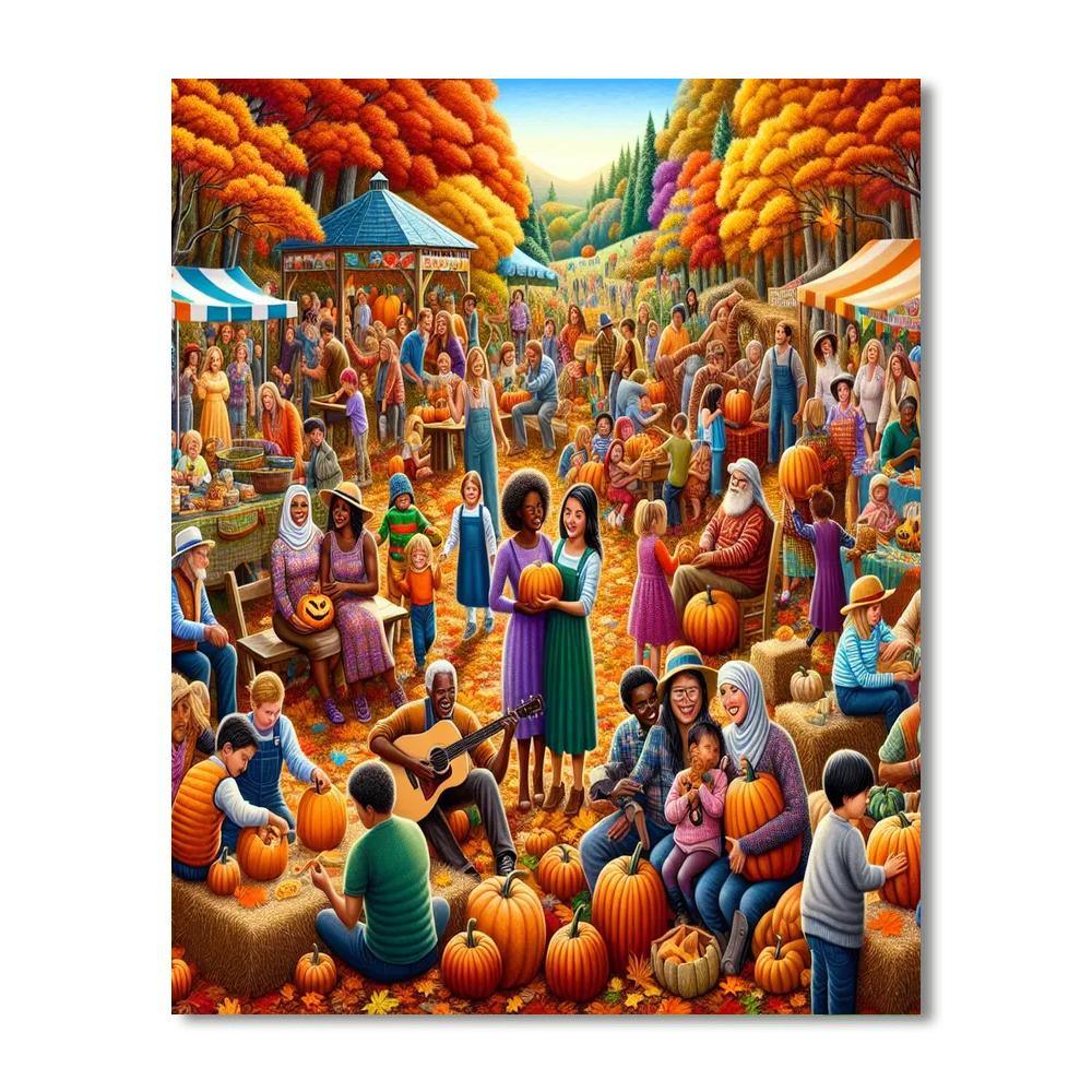 Festifall Number Painting