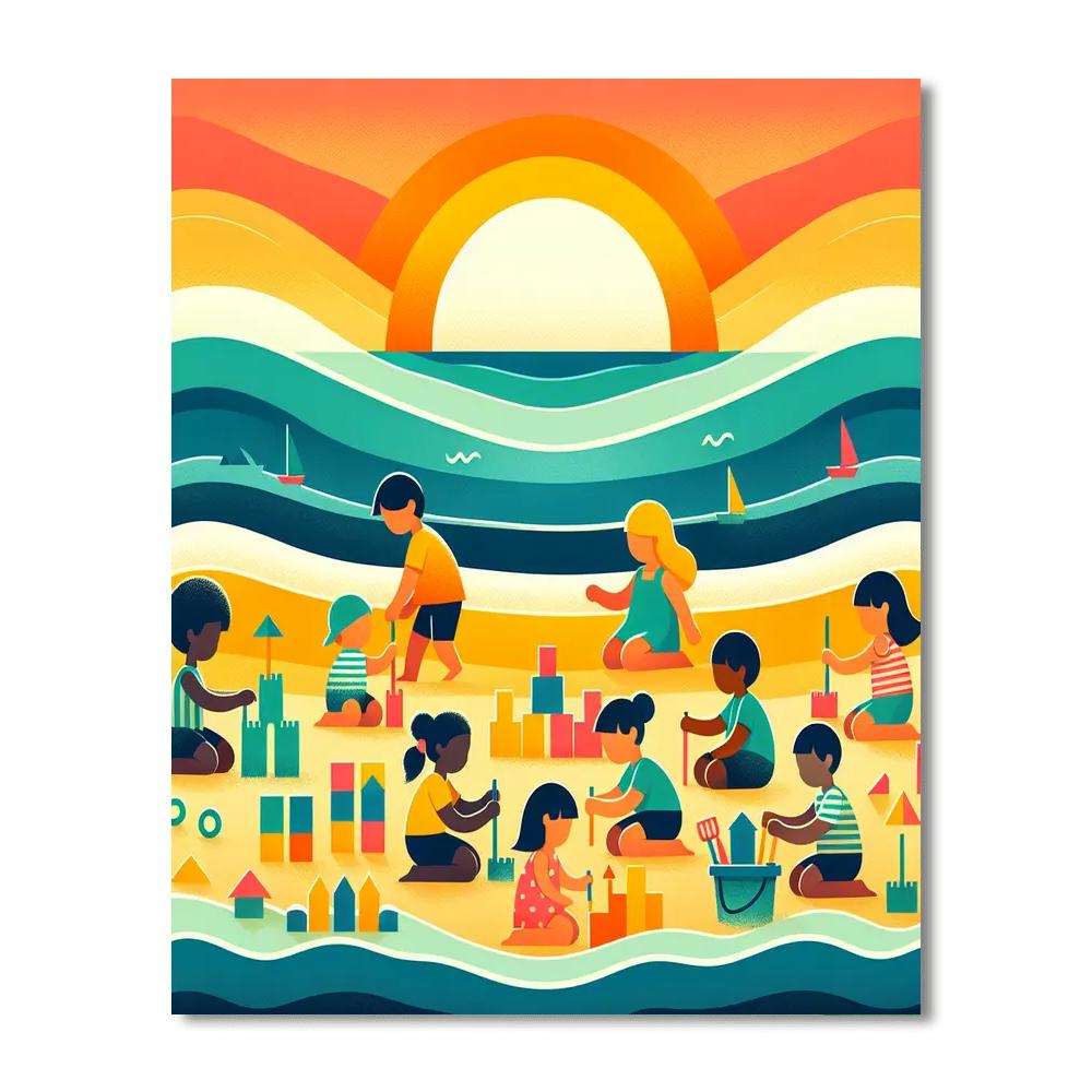 Seaside Dreaming Paint By Numbers