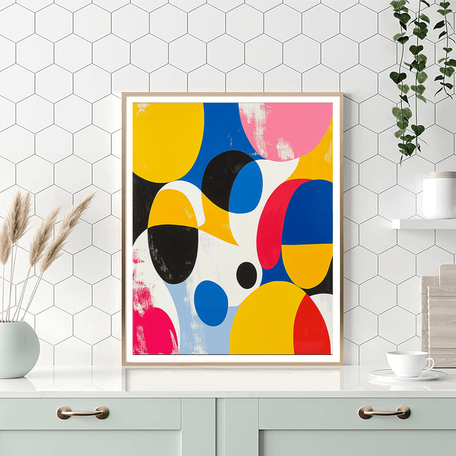 Joan Miró Inspired Abstract Expressions Of Joy  Paint By Color