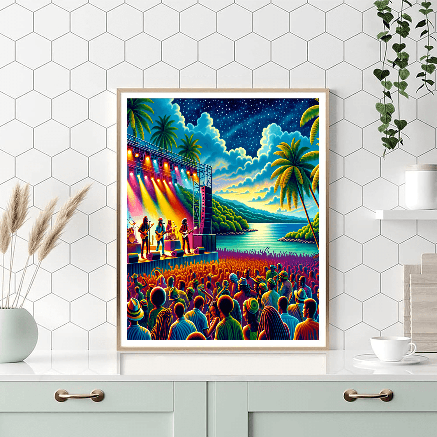 Reggae Sumfest - Jamaica Paint By Numbers