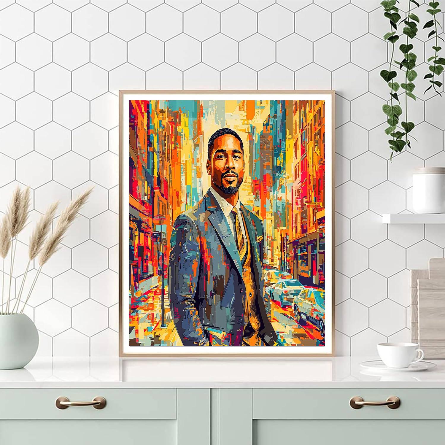 Michael B. Jordan: Rising Star Of Action And Depth Numbered Painting Kits