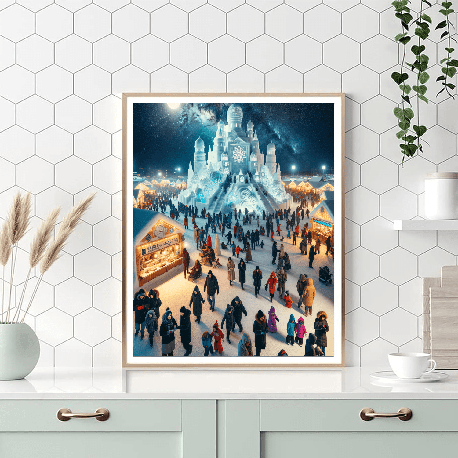 Sapporo Snow Festival - Japan Paint By Numbers Art