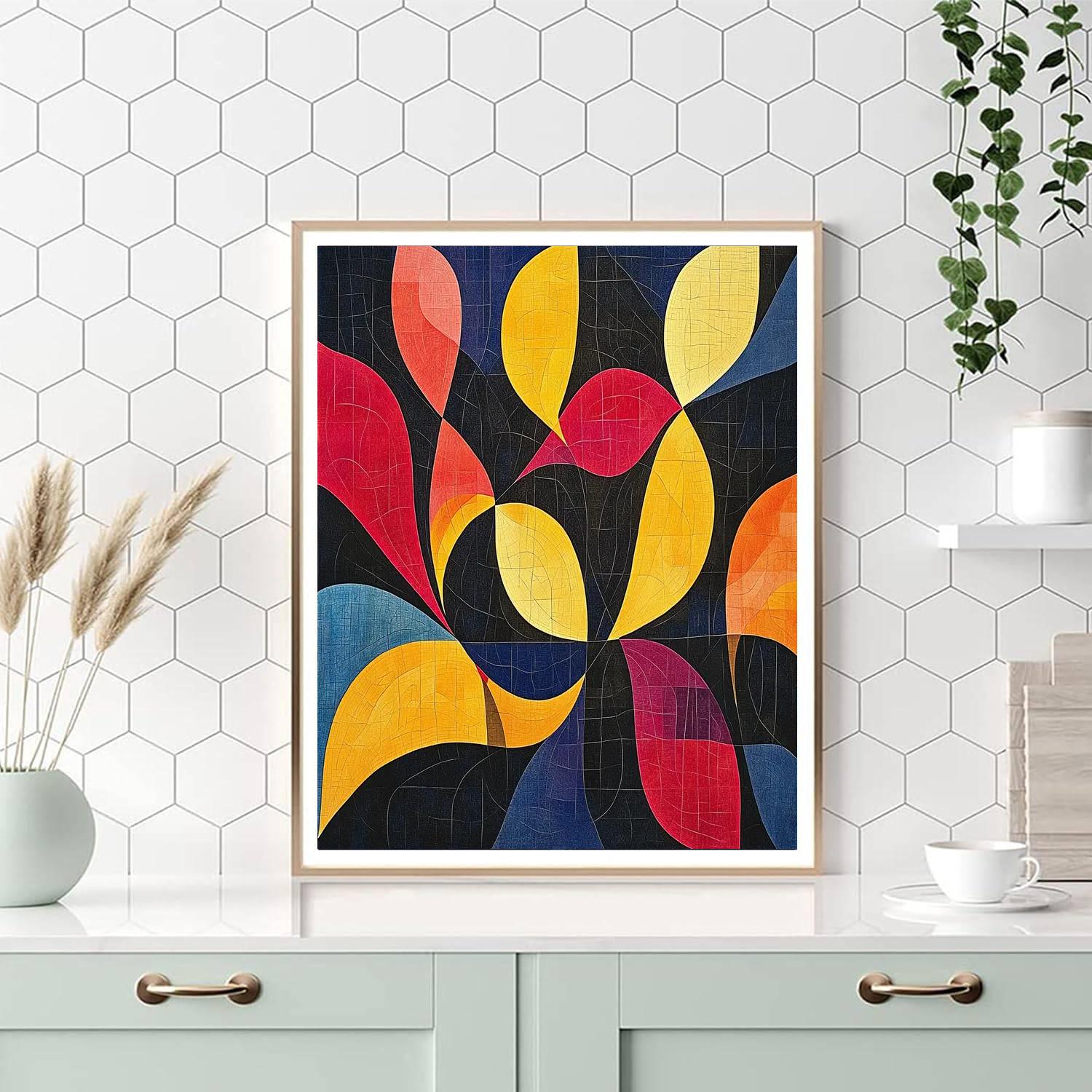 Joan Miró Inspired Ethereal Connections  Paint By Color