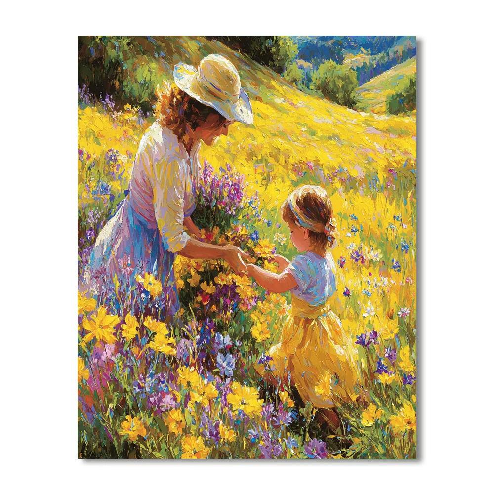 Handpicked Happiness Painting By Numbers Kit