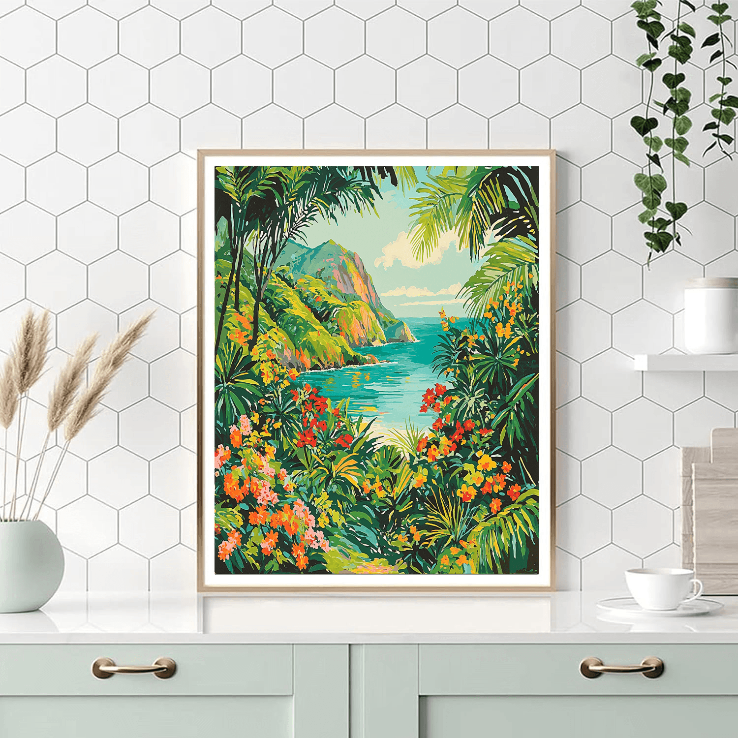 Paul Gauguin Inspired Gauguin's Tropical Escape  Painting By Numbers Kit