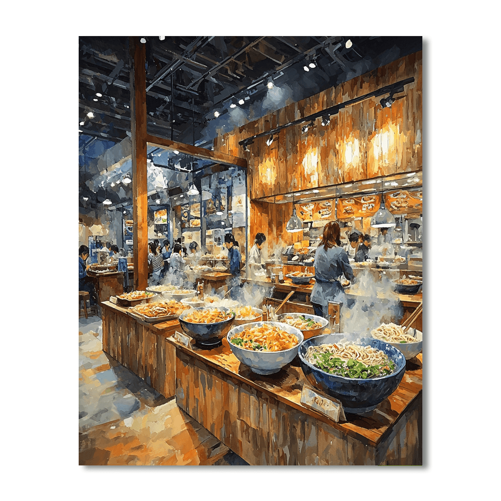 Ramen Museum Paint By Numbers Art
