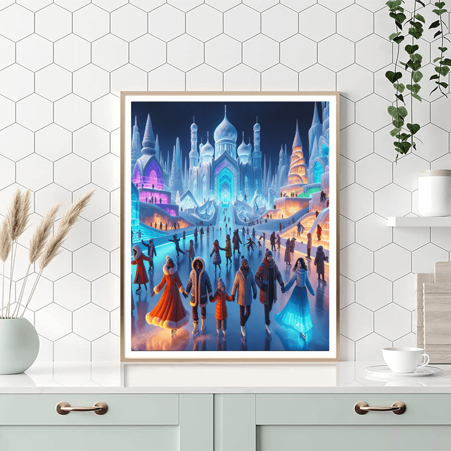 Snow And Ice Festival - Harbin, China Paint By Numbers Kits