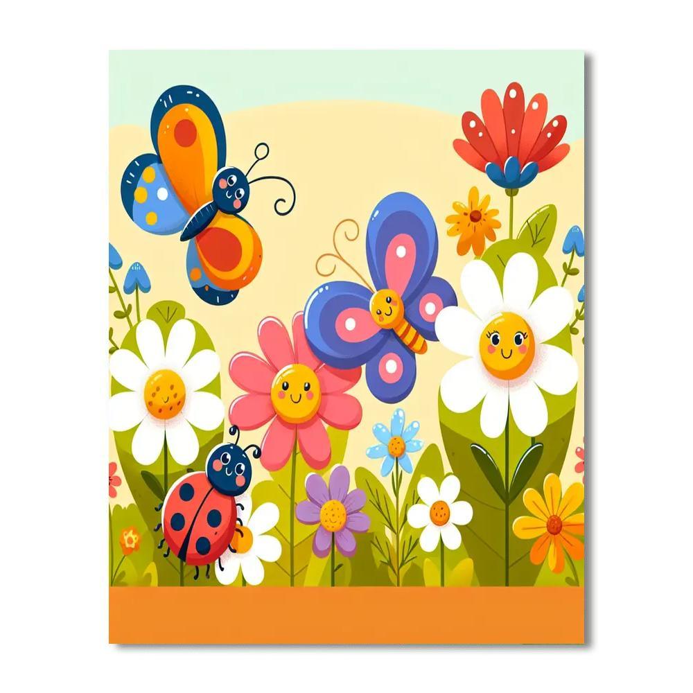 Friendly Garden Helpers Paint By Numbers Kits