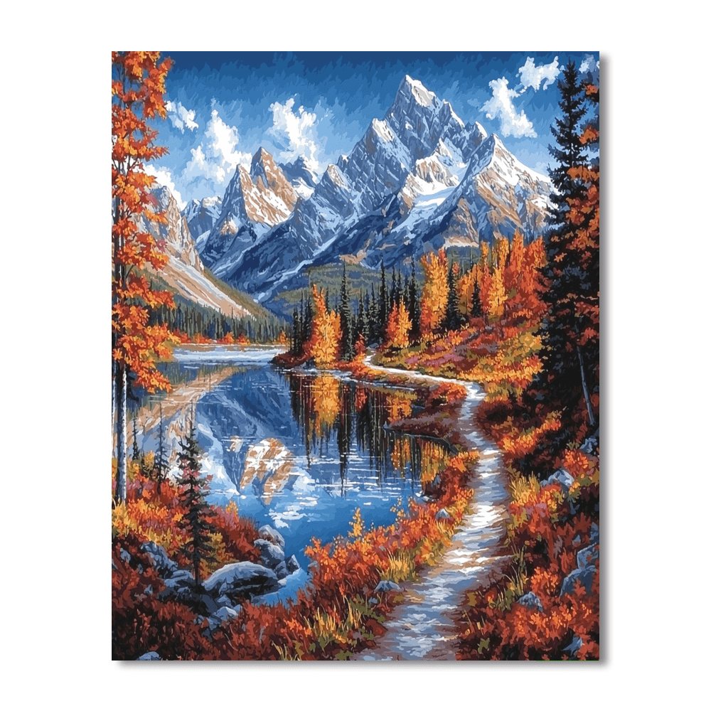 Banff National Park - Canada DIY Paint By Numbers