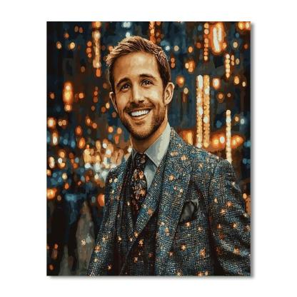 Ryan Gosling: The Dreamy Spirit Of La La Land Paint By Numbers Kits