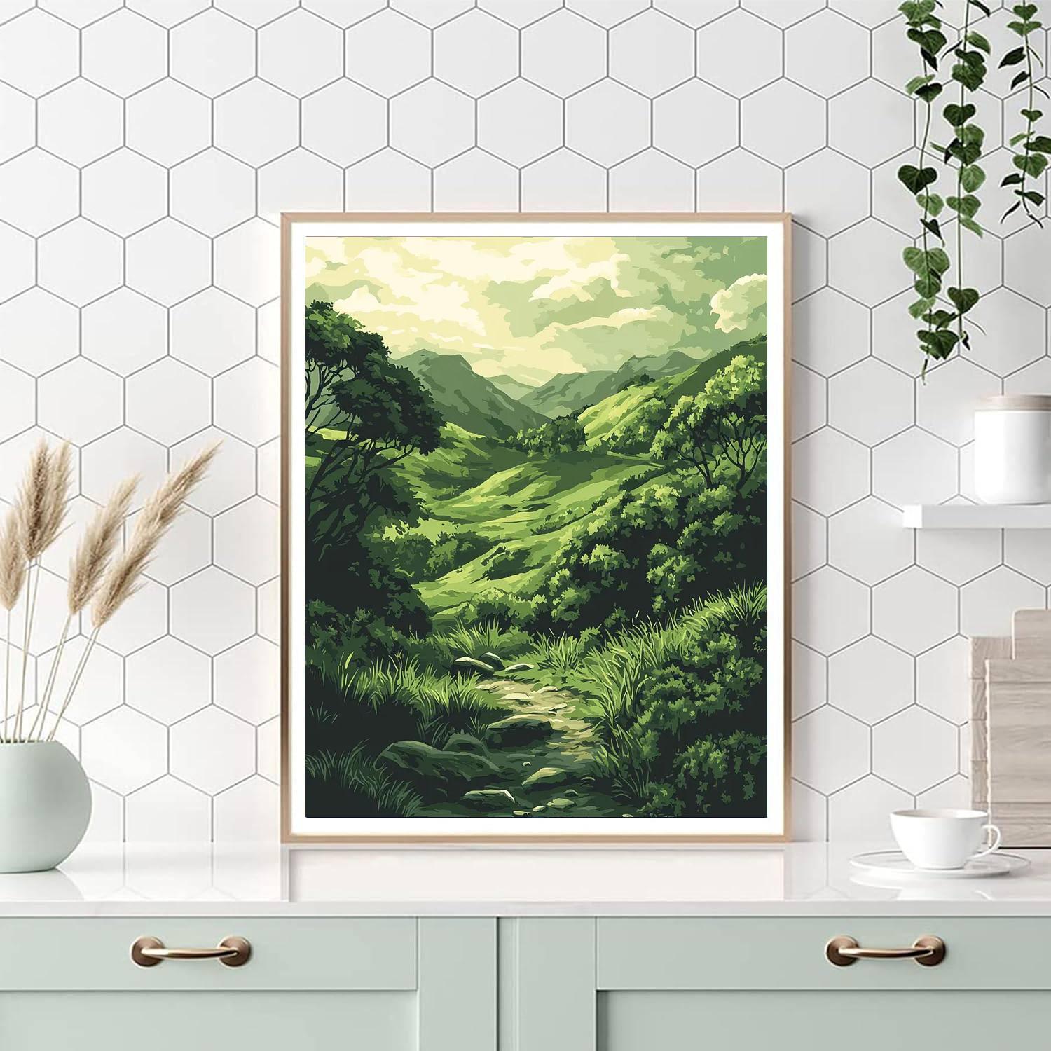 Leonardo Da Vinci Inspired Mysterious Shadows  Paint By Numbers Art