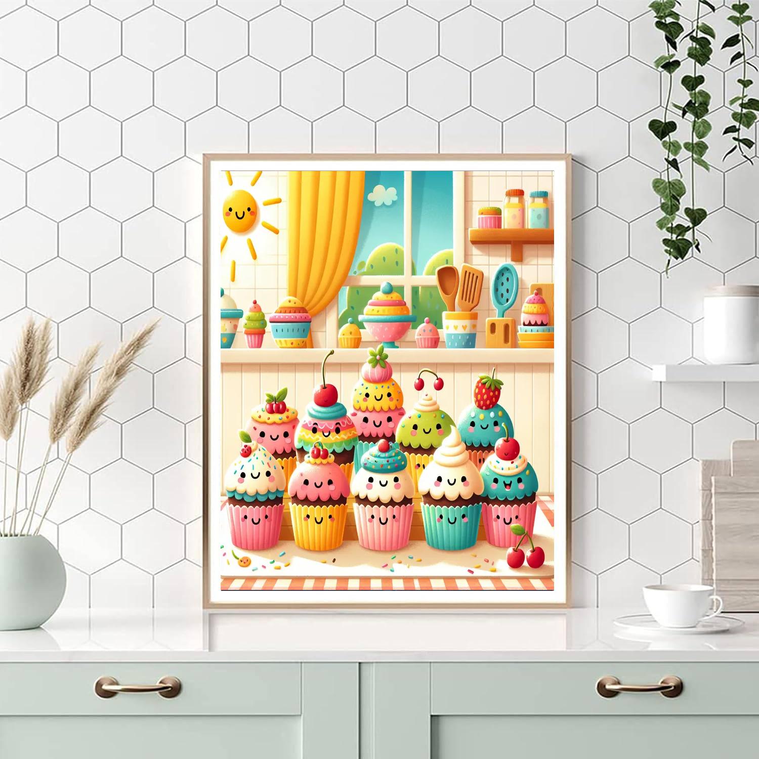 Charming Cupcake Creations Paint By Color