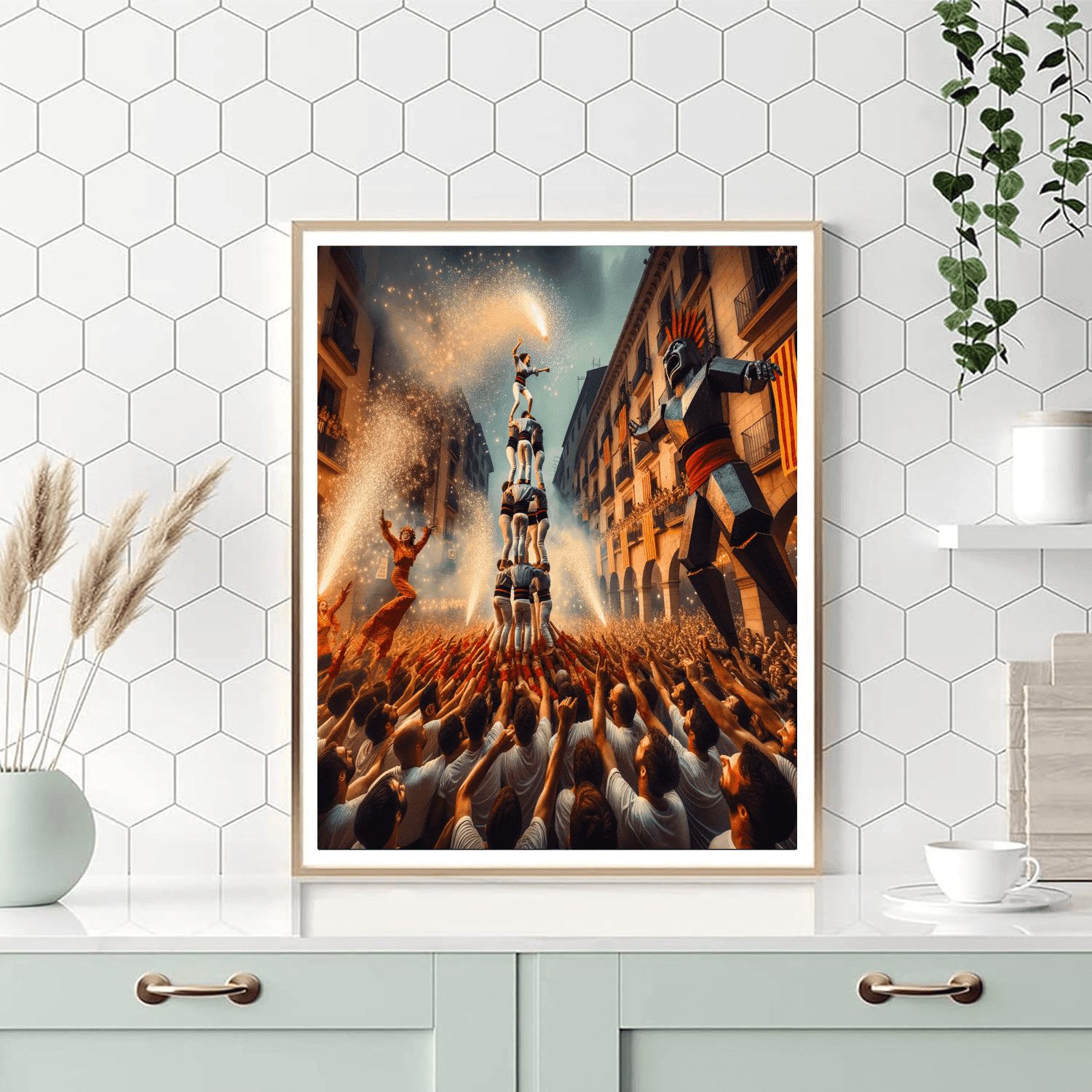 La Mercè Festival - Spain Numbered Painting Kits