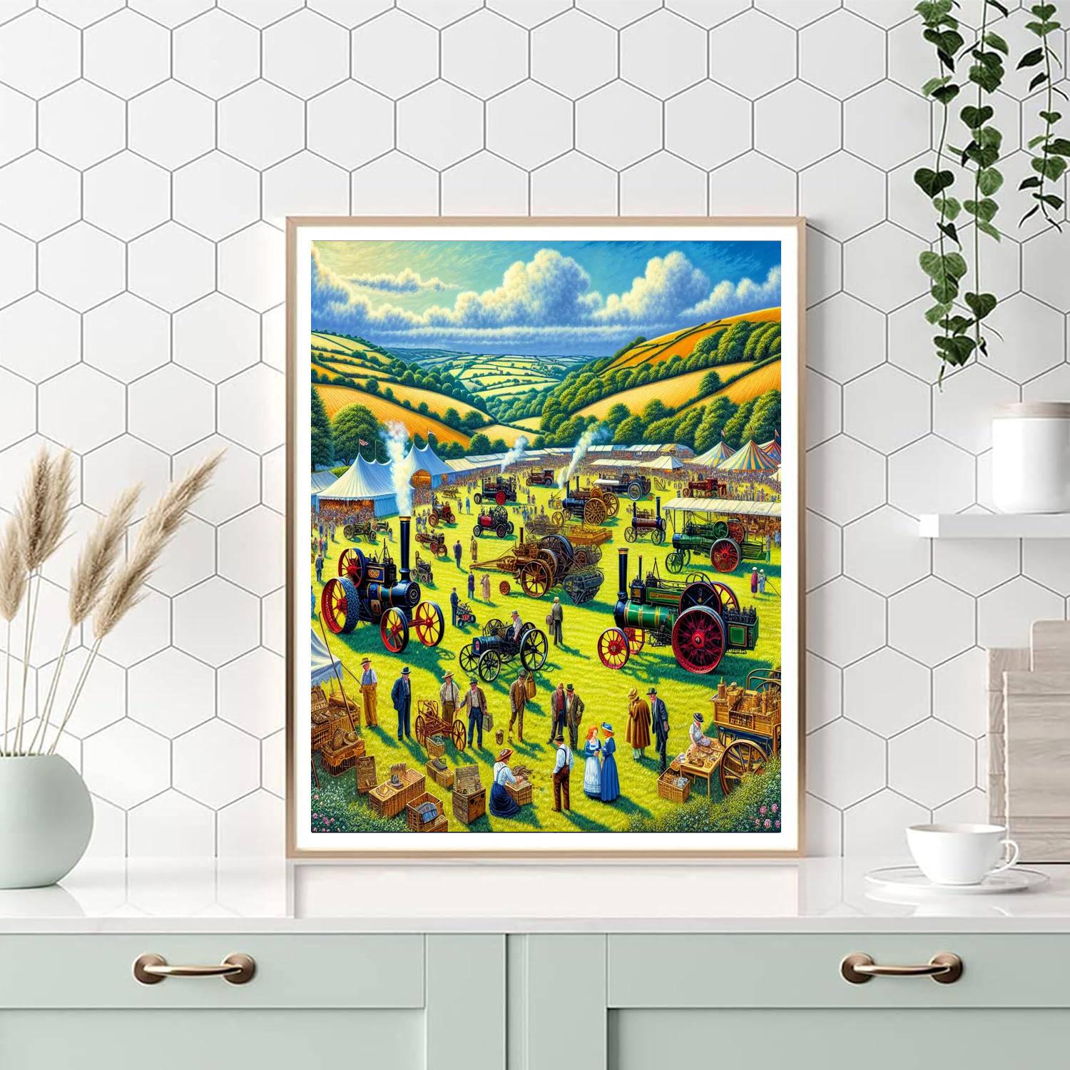 Great Dorset Steam Fair - England Numbered Painting Kits