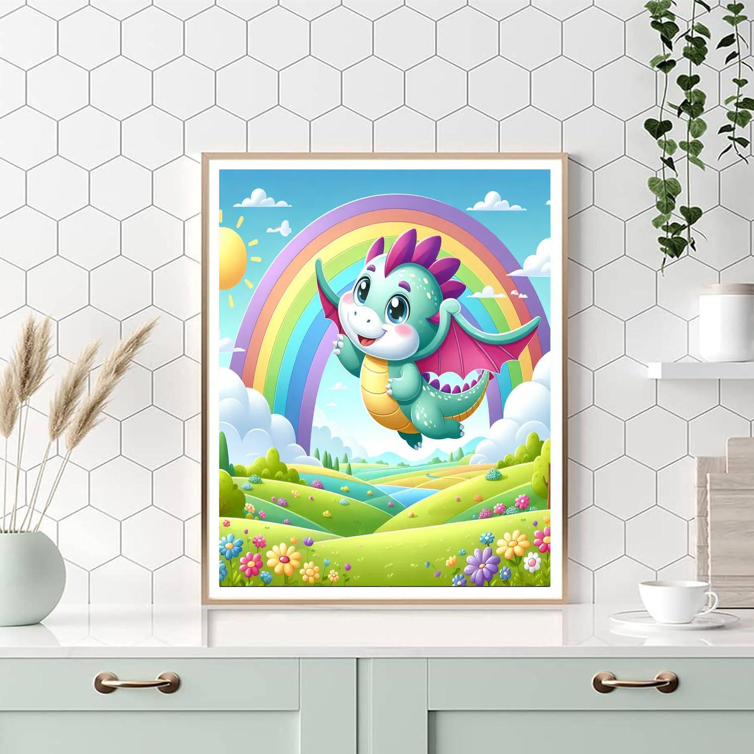 Magical Creature Adventures Numbered Painting Kits