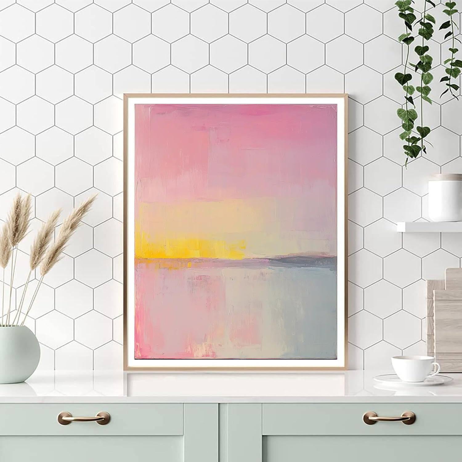 Mark Rothko Inspired Silent Radiance  Painting Number Kit