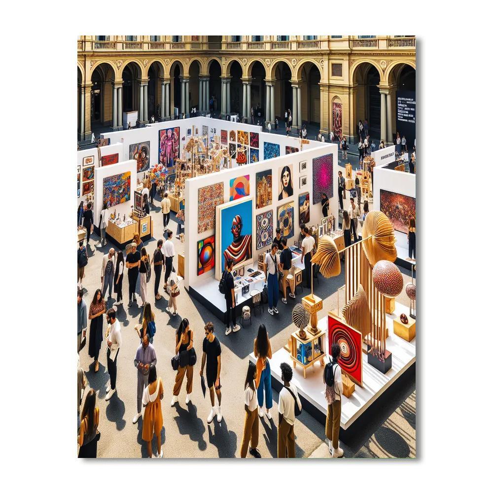 Bologna's Fairs Of Art - Italy Paint By Numbers Kits