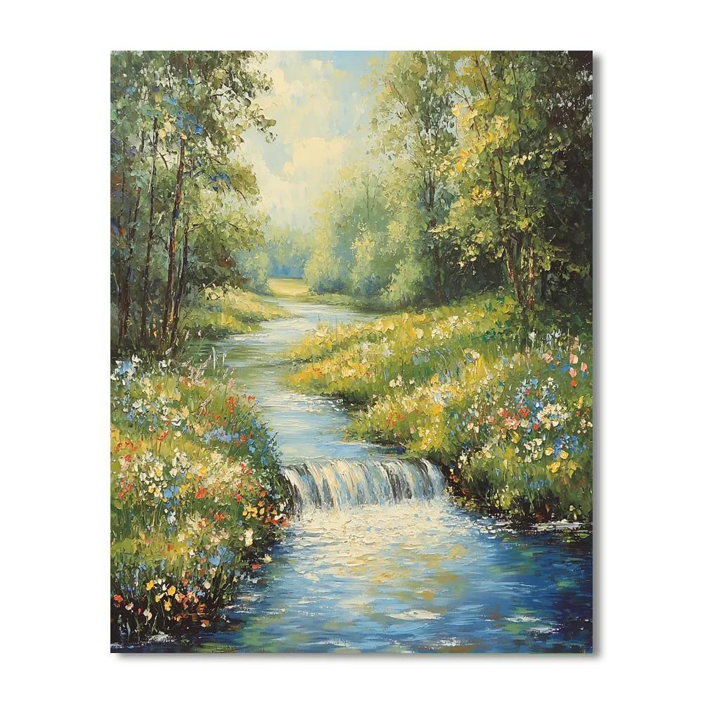 John Constable Inspired Rivers Of Time  Painting By Numbers Kit