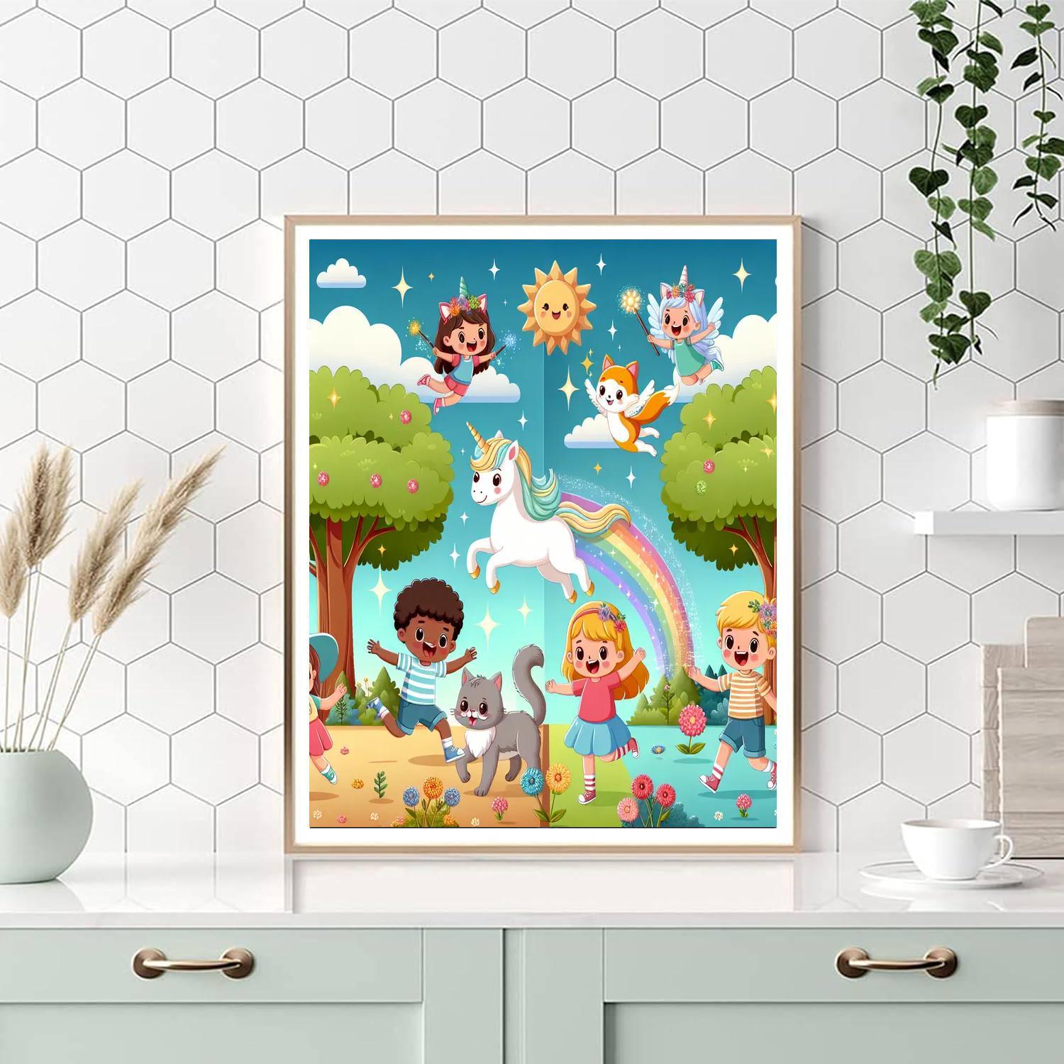 Magical Pet Adventure Paint By Number