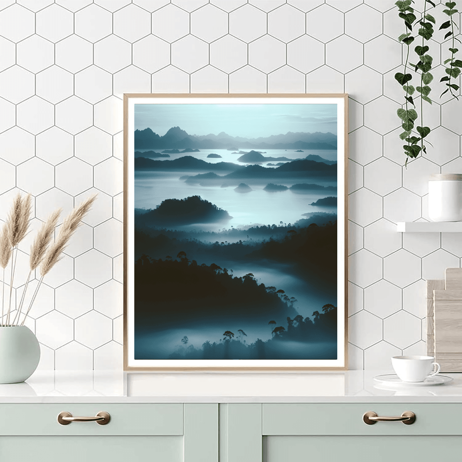 Mystic Island Painting By Numbers Kit