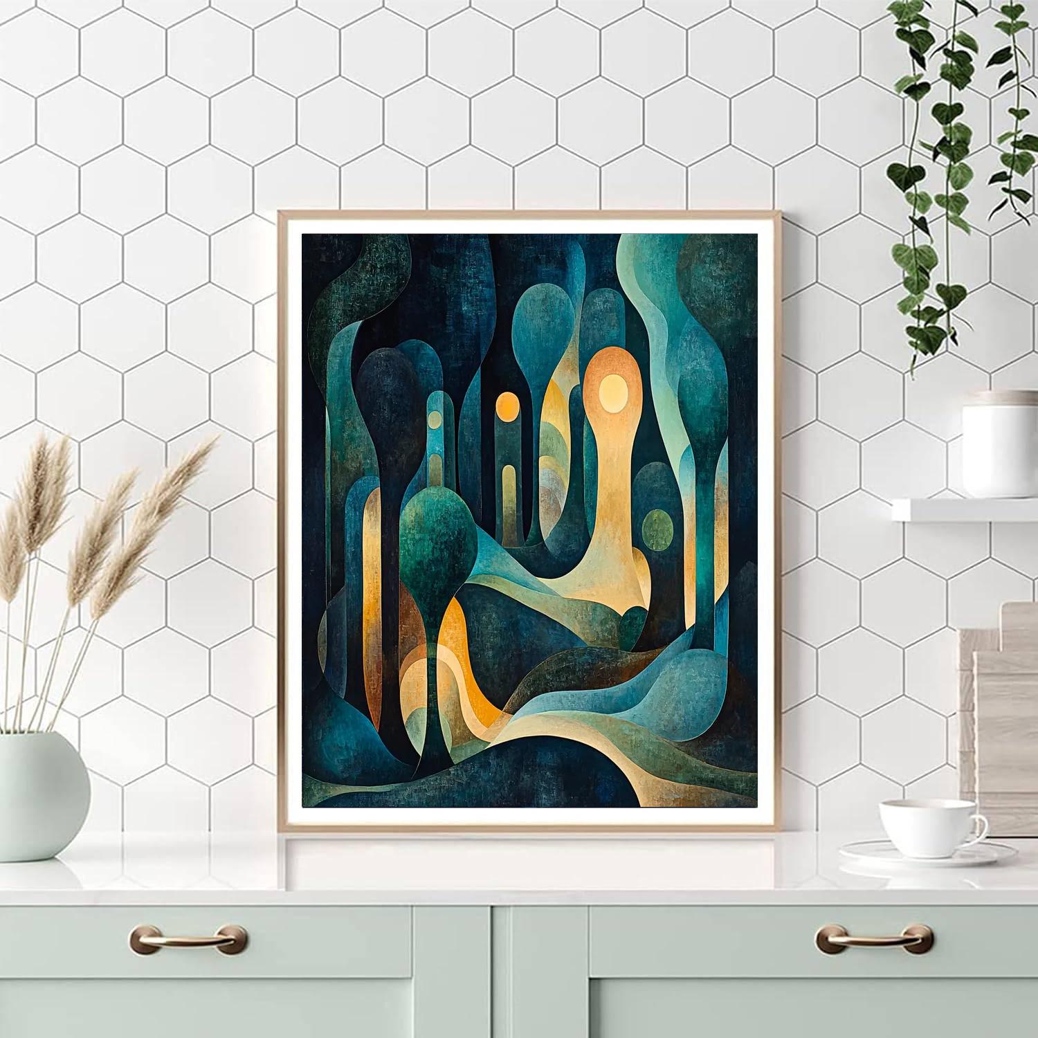 Max Ernst Inspired Mystic Visions  Paint By Numbers Kits