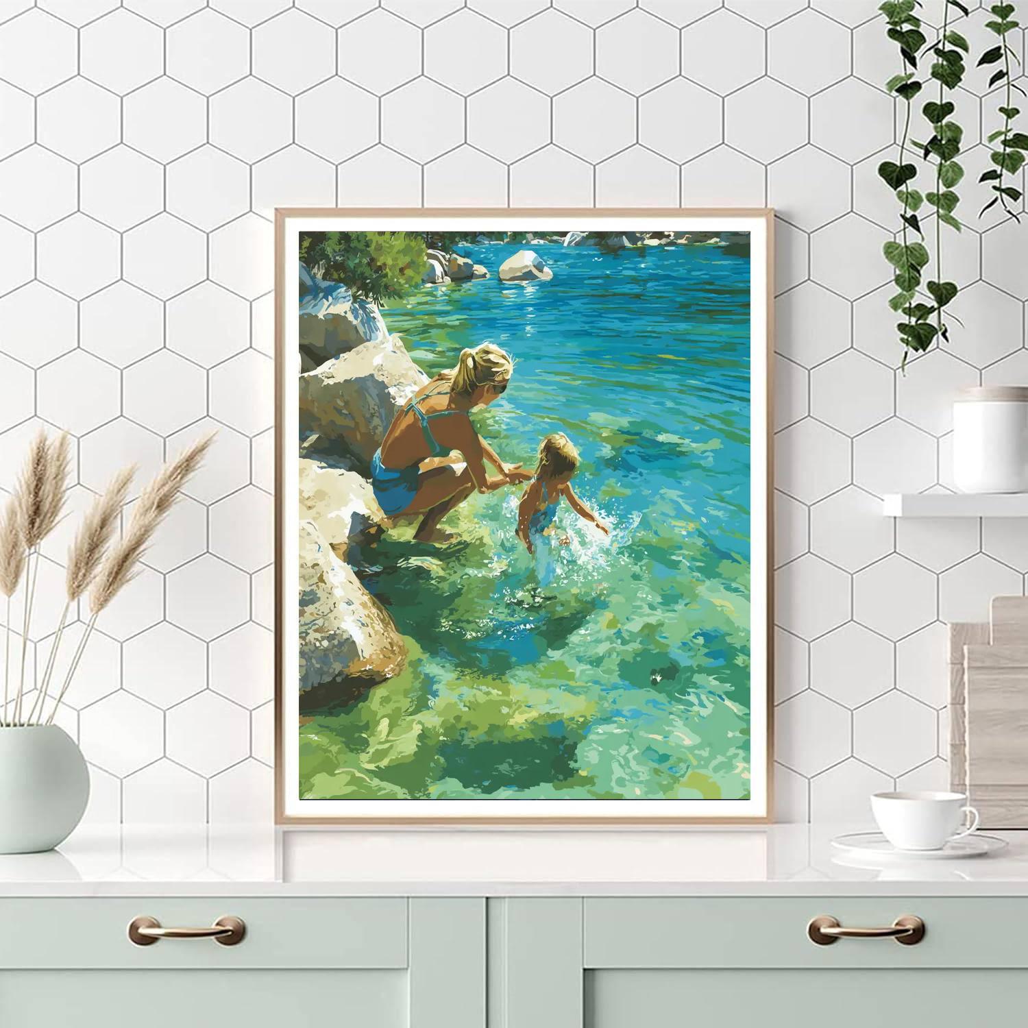 Ripple Of Laughter Paint By Numbers Kits