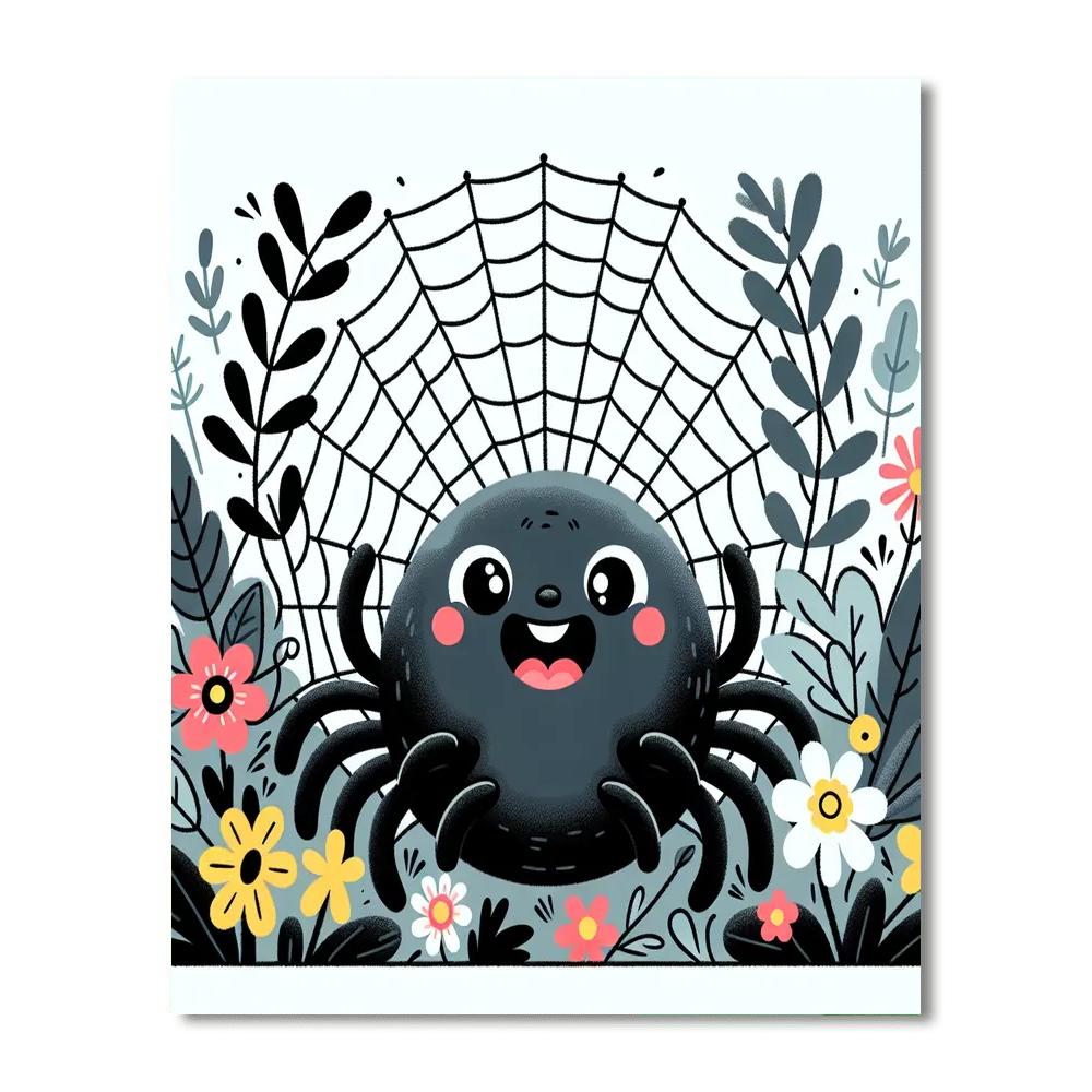 Sunny Spider DIY Paint By Numbers