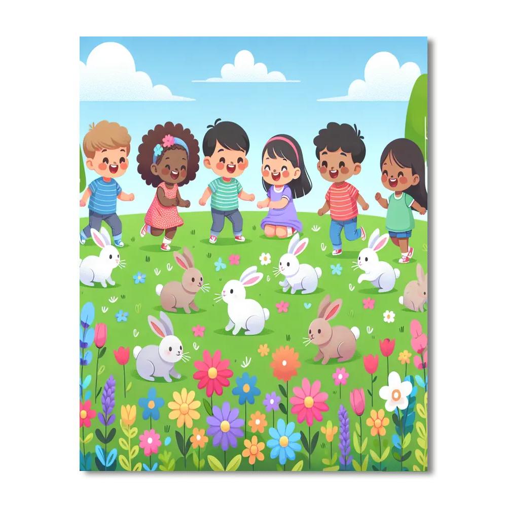 Marvelous Meadow Mayhem Numbered Painting Kits