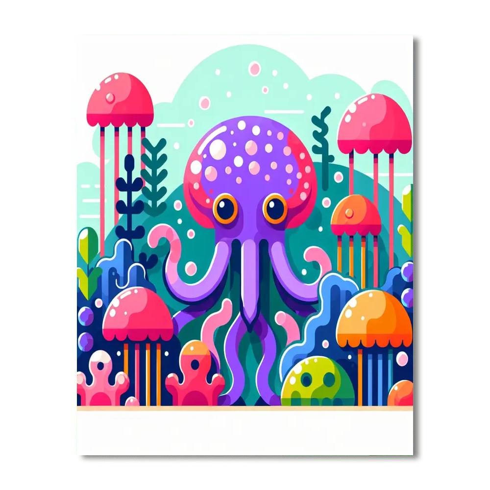 Exploration Of The Deep Sea Paint By Numbers Kits