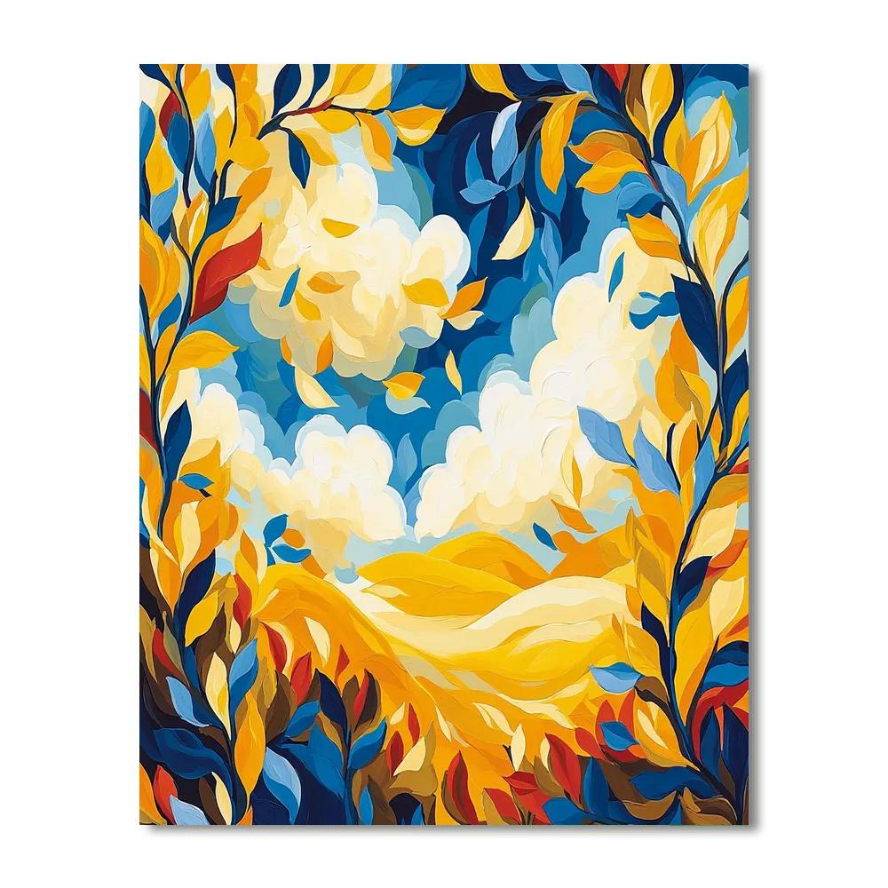 Frida Kahlo Inspired Eternal Reflections Of Nature  Numbered Painting Kits