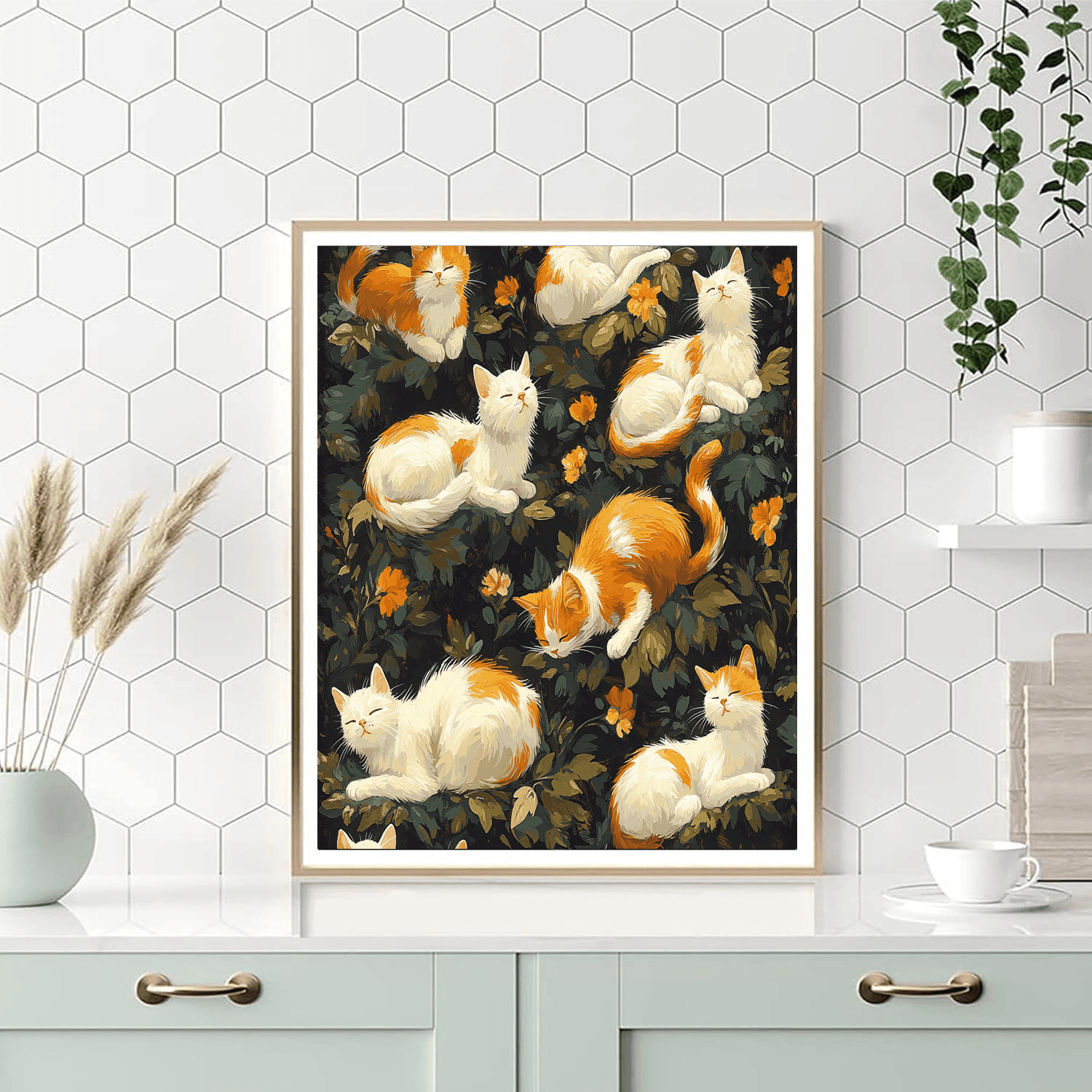 Henriette Ronner-Knip Inspired Fabled Felines  Paint By Numbers Kits
