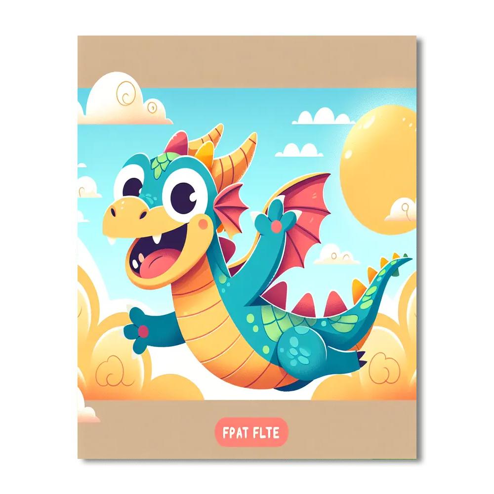 Mythical Beasts Adventure Paint By Numbers