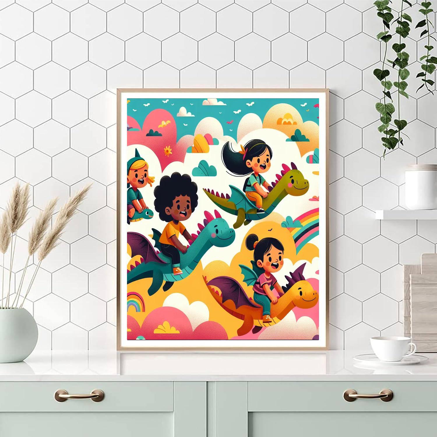 Dragon Riders Club Numbered Painting Kits