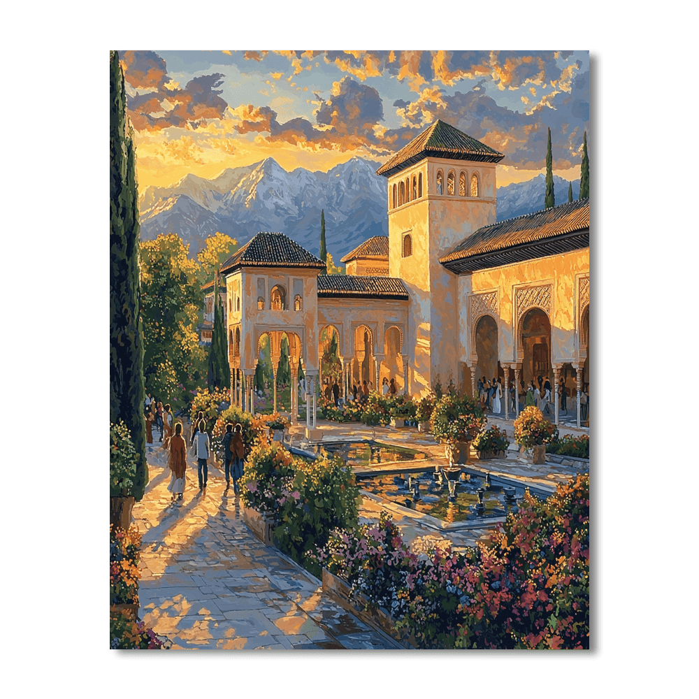 The Alhambra DIY Paint By Numbers