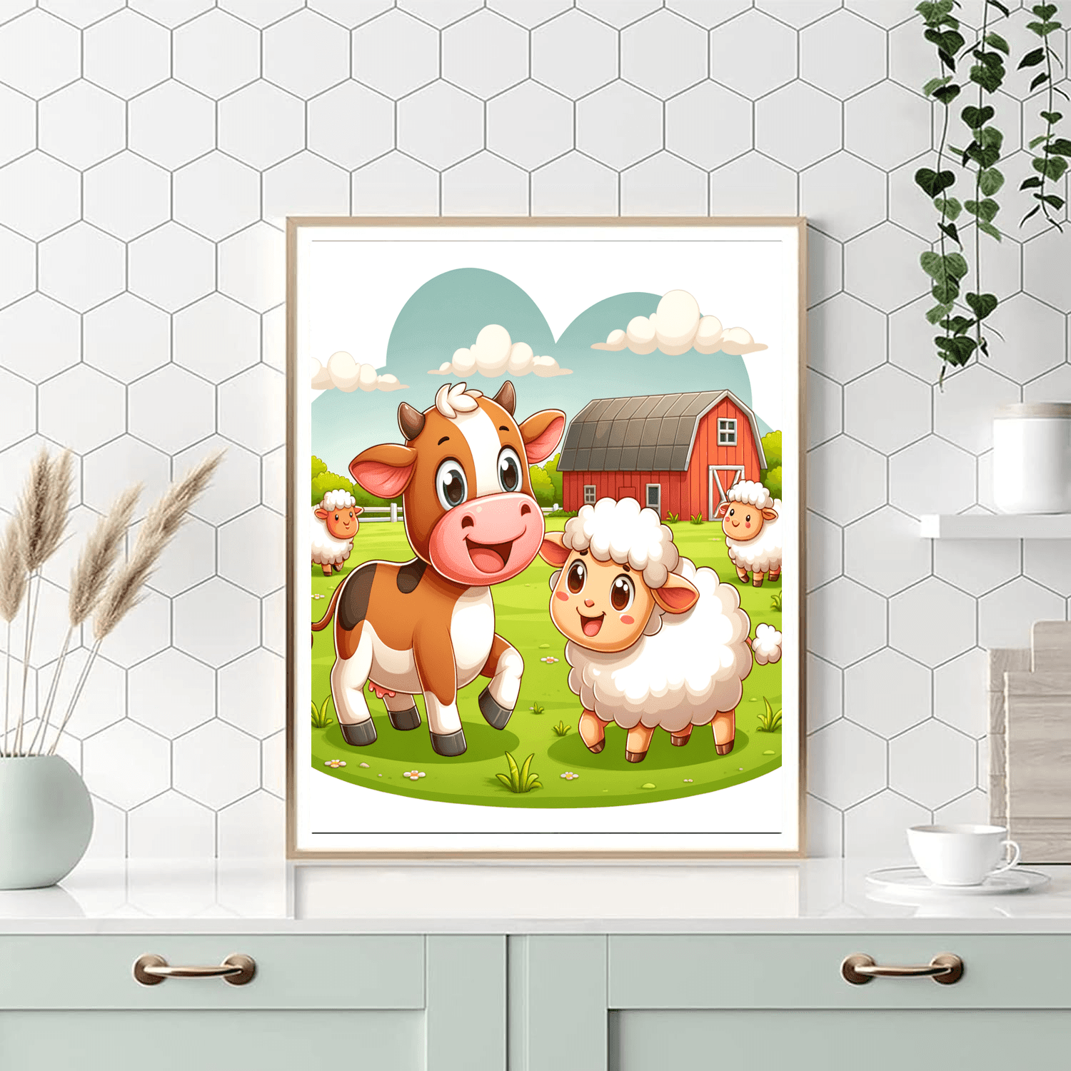 Happy Farm Fun Paint By Number
