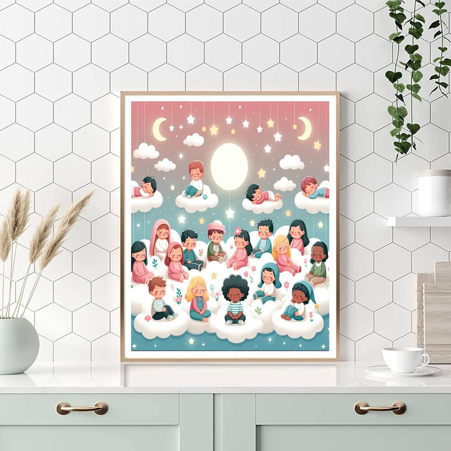 Enchanted Sky Sanctuary Paint By Number