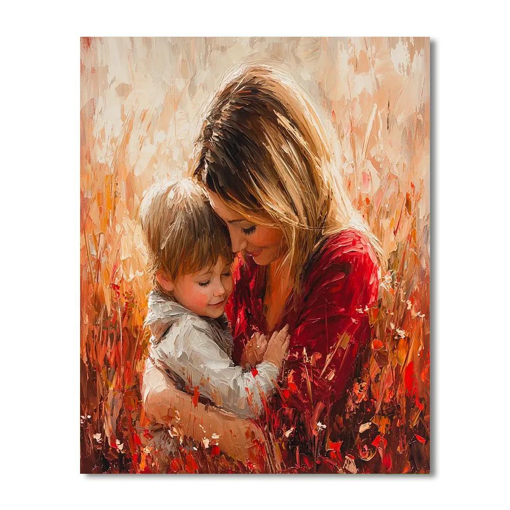 A Hug That Lasts Forever Paint By Color
