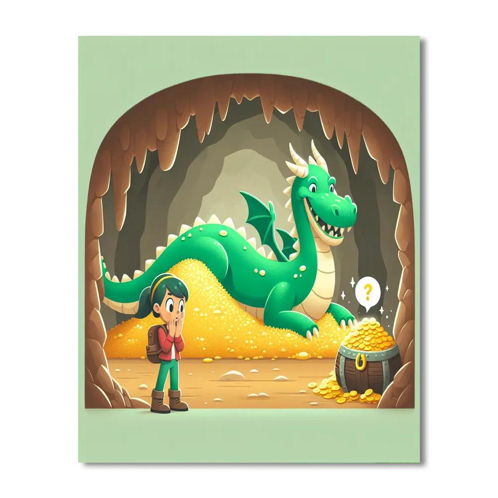 Dragon's Mystical Quest Numbered Painting Kits
