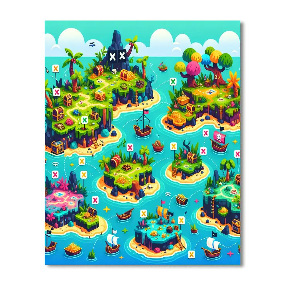 Adventure Archipelago Number Painting