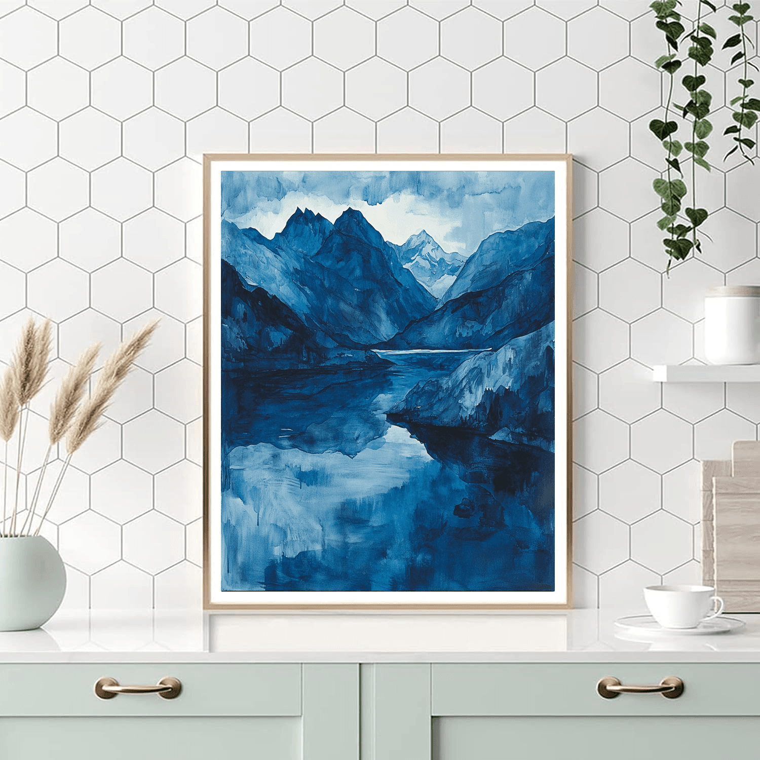 Edvard Munch Inspired Munch's Mountain Moods  Paint By Numbers Kits