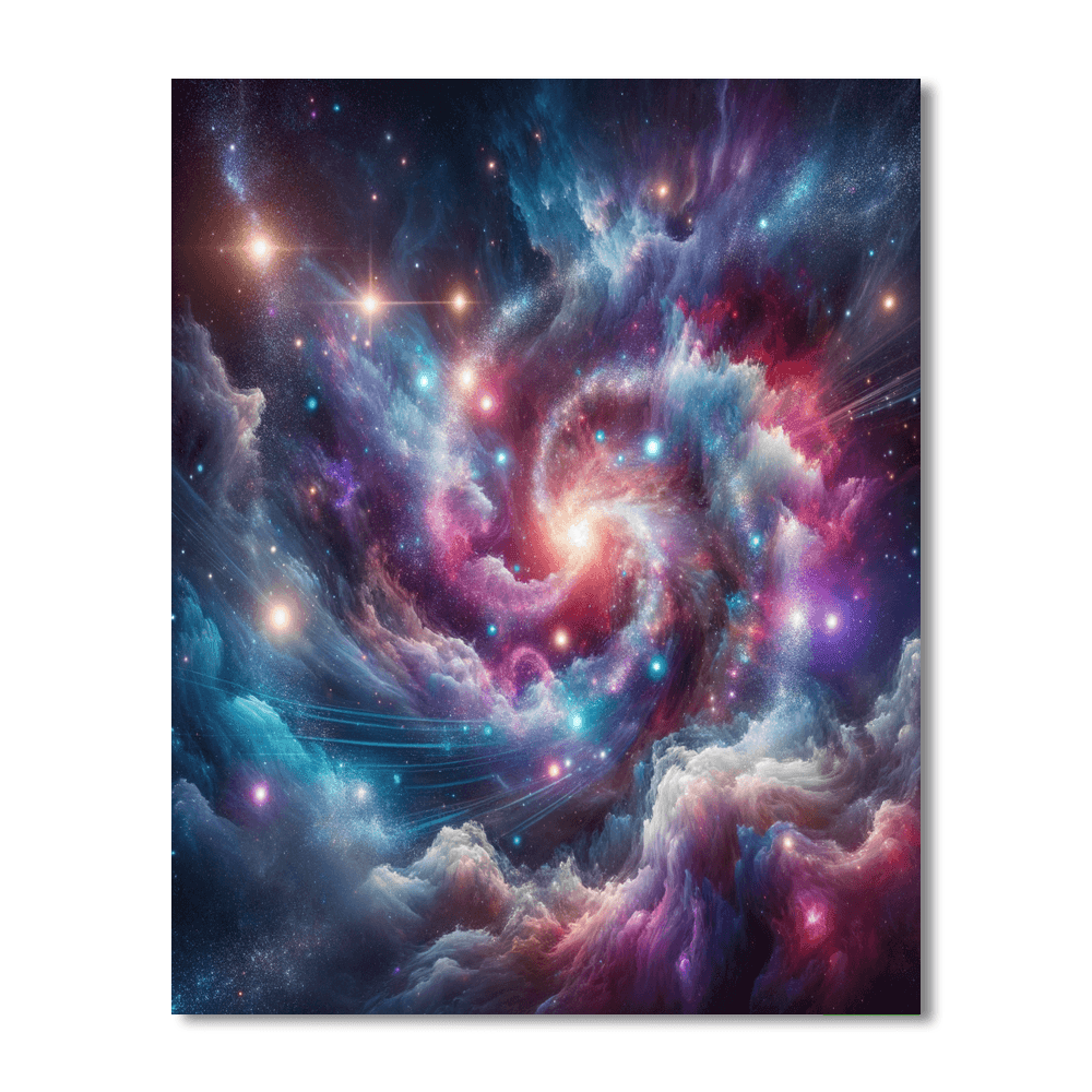 Inspirational Cosmic Journey Paint By Number