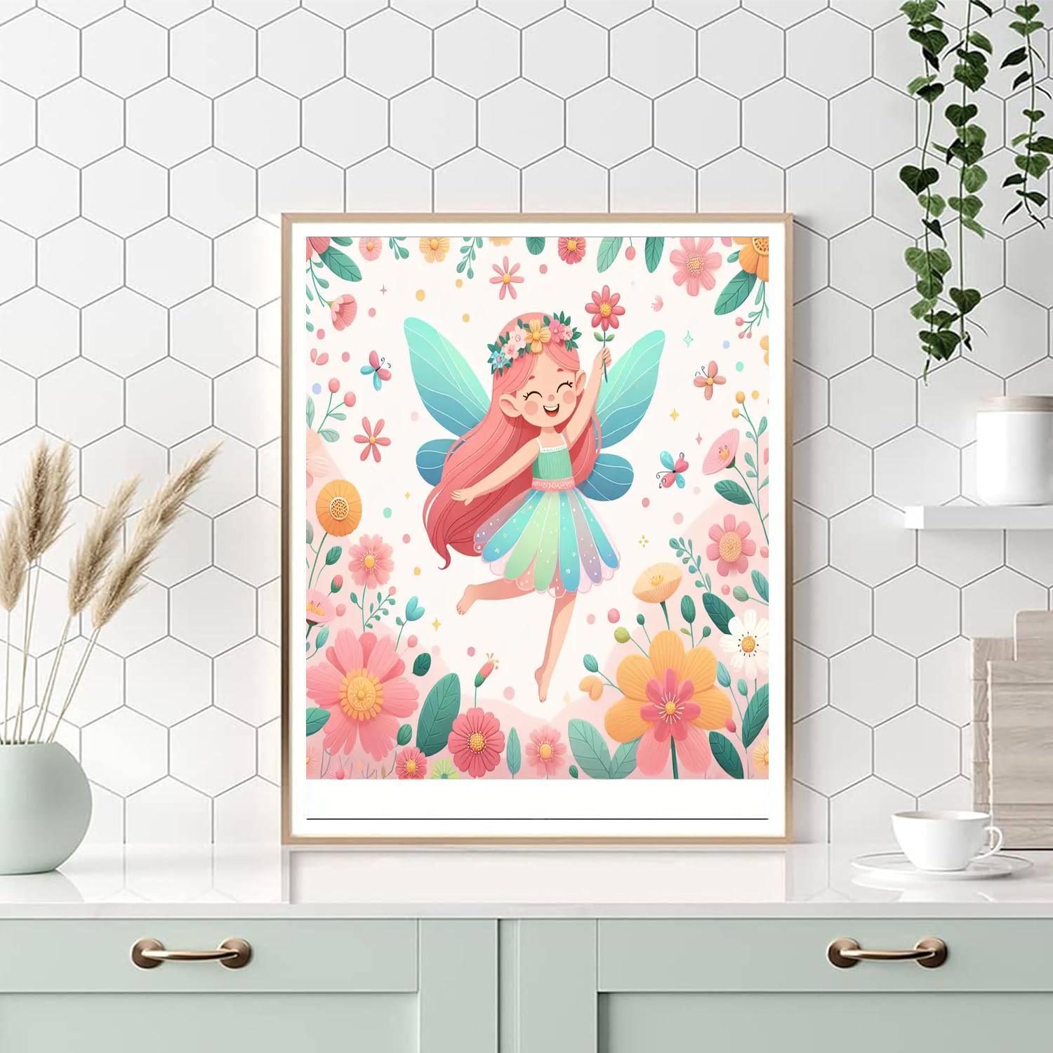 Fantastic Fairy DIY Paint By Numbers