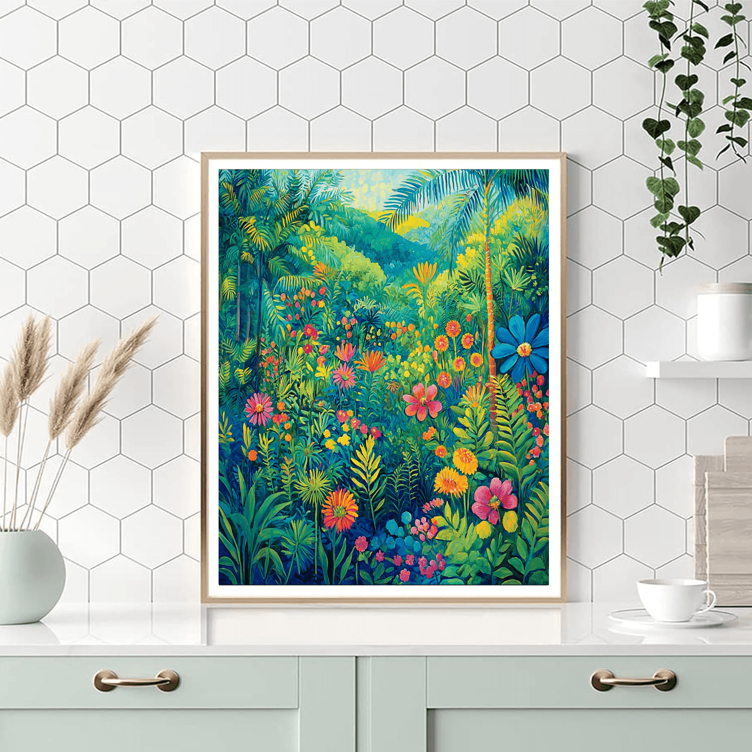 Henri Rousseau Inspired Ethereal Dreamscapes  Painting By Numbers Kit