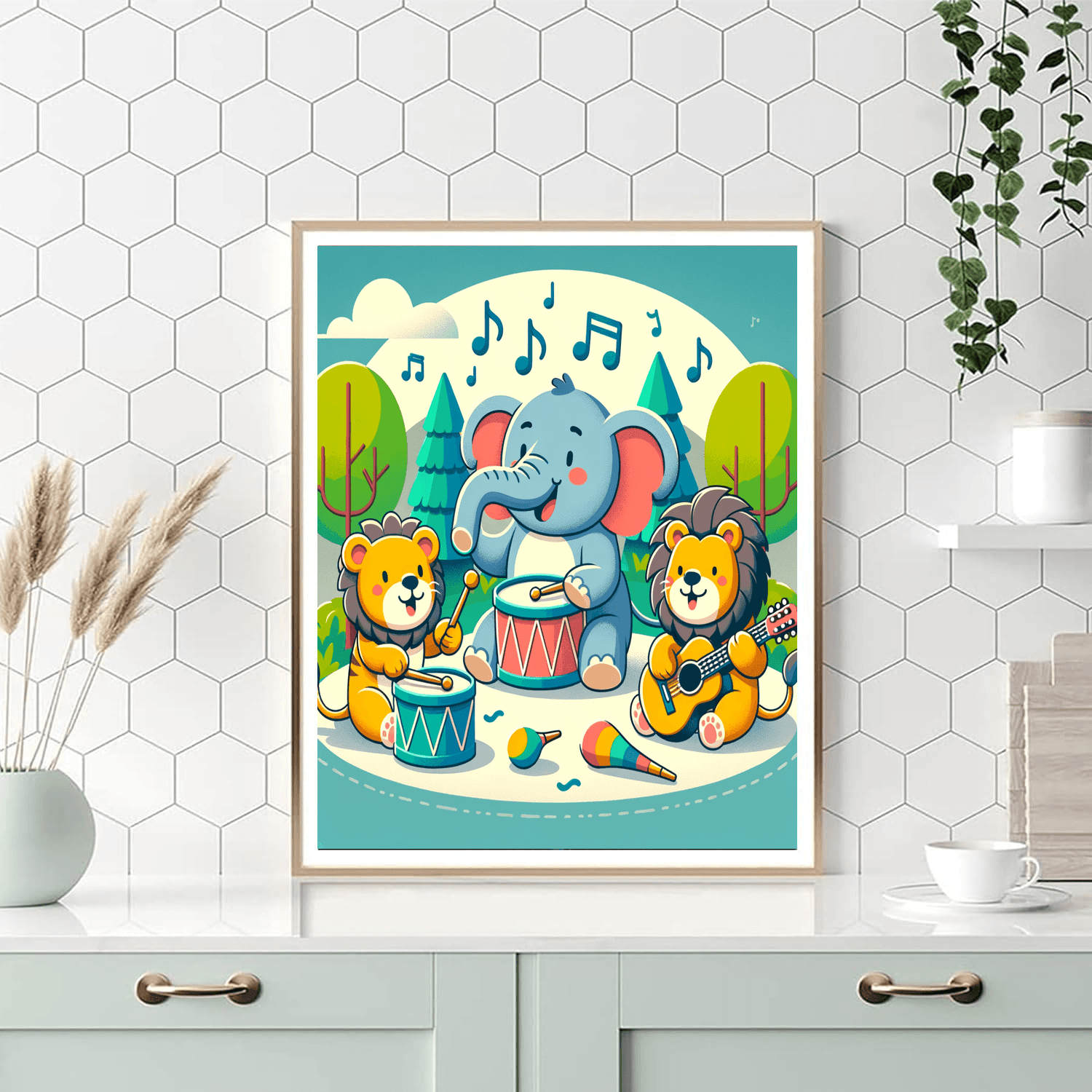 Musical Zoo Harmony Paint By Numbers Kits