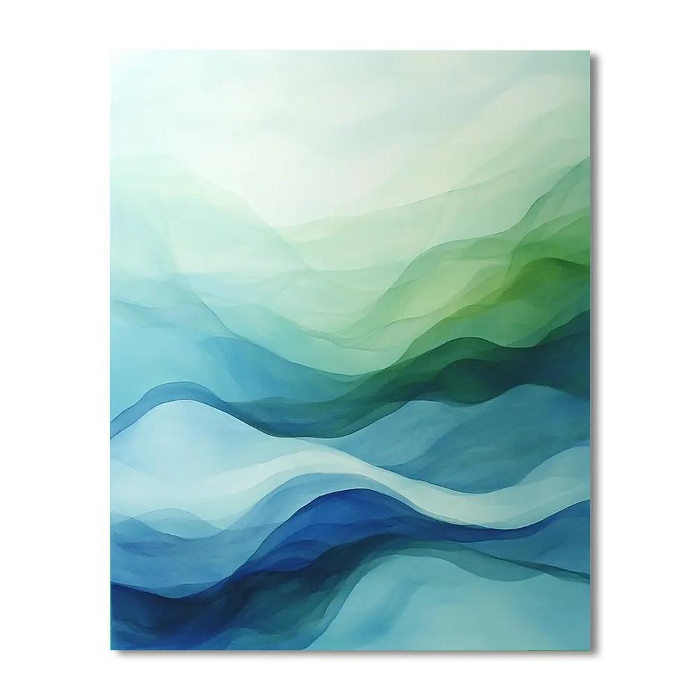 Nandalal Bose Inspired Rhythm Of The River  Paint By Numbers